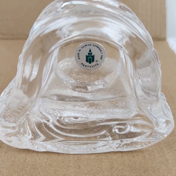 PartyLite Glass Dolphin Tea Light Votive Candle Holder Beach Ocean Nautical - Picture 6 of 6